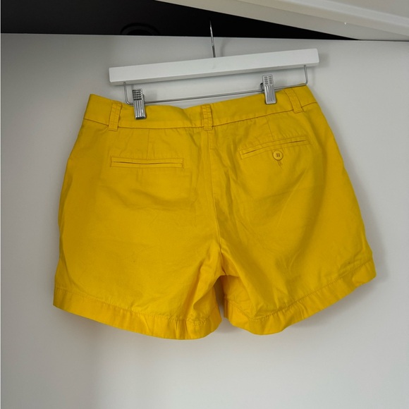 J. Crew Broken In Yellow Chino Shorts - Picture 2 of 4